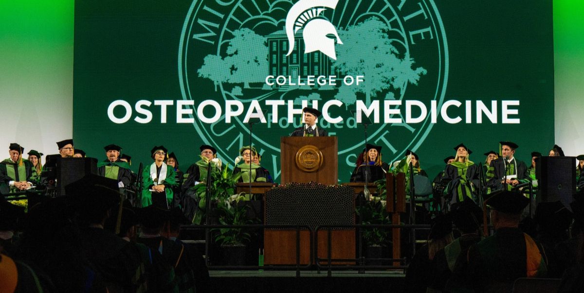 MSU College of Osteopathic Medicine celebrates new physicians at 2026 ...