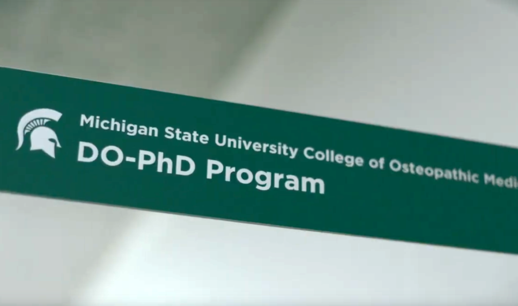 Beginning this year, MSU College of Osteopathic Medicine’s D.O.Ph.D